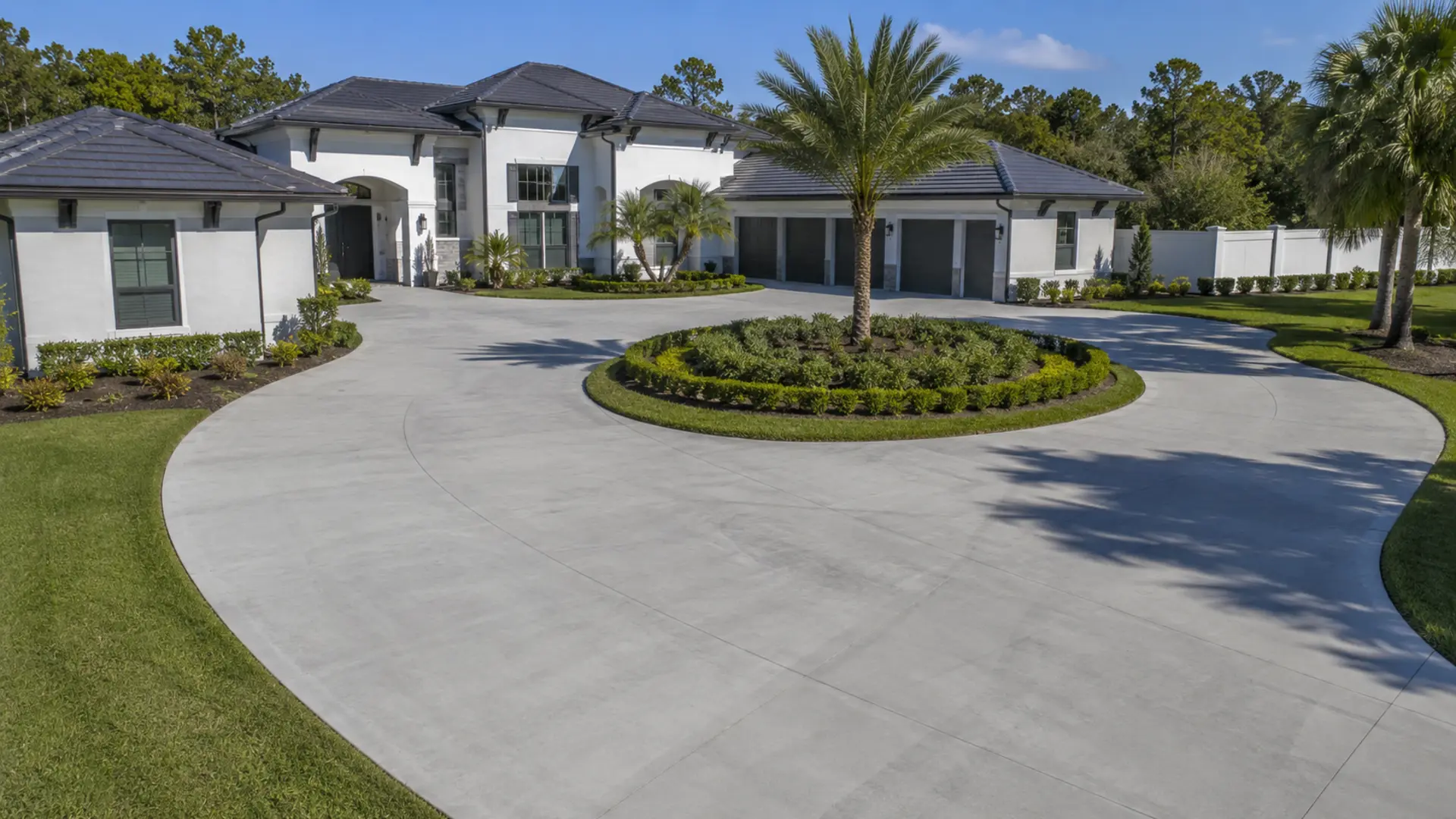 Circular Driveway Installation