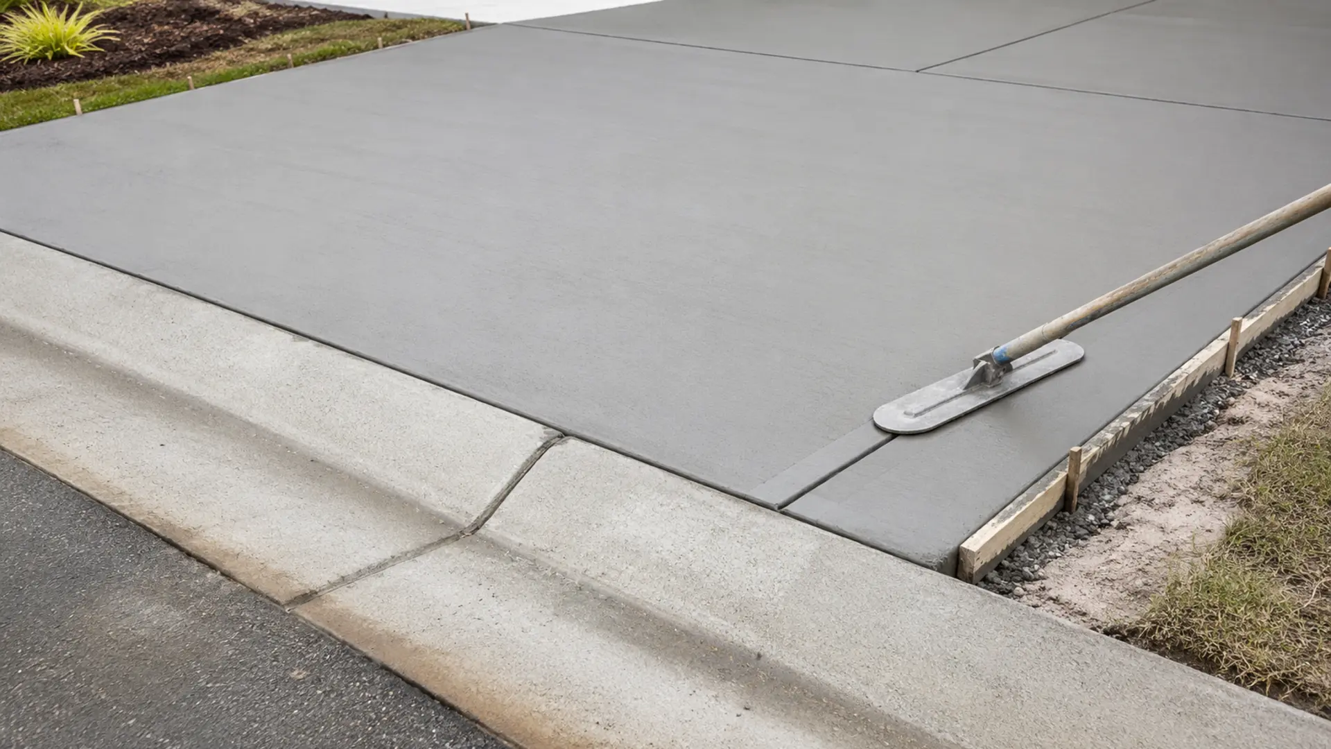 Driveway Apron Installation