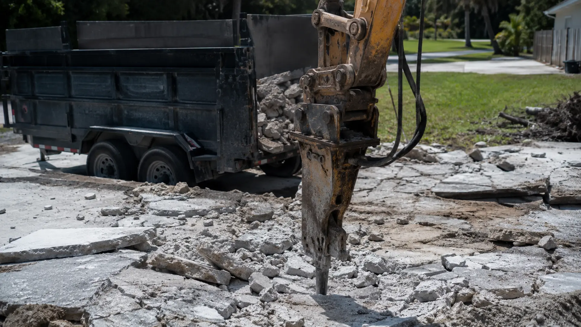 Driveway Demolition & Removal