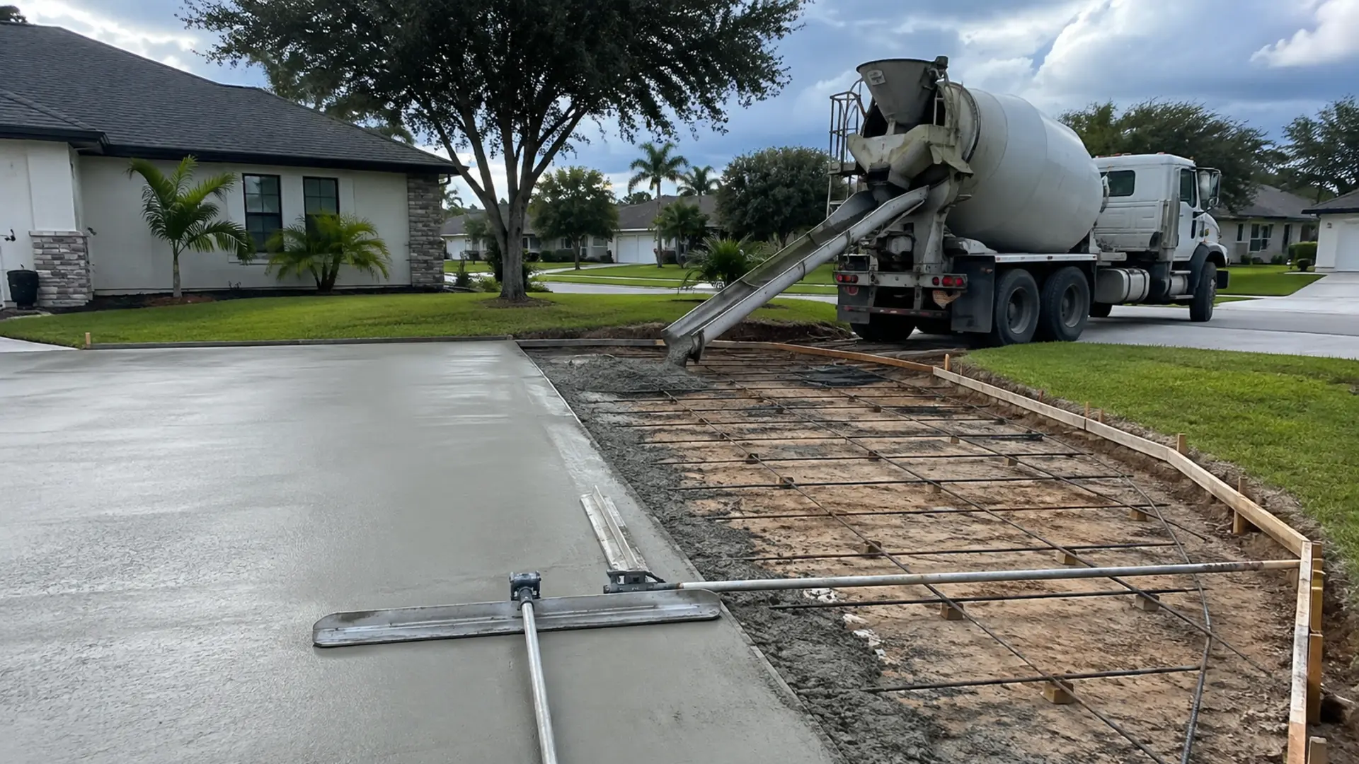 Concrete Driveway Installation