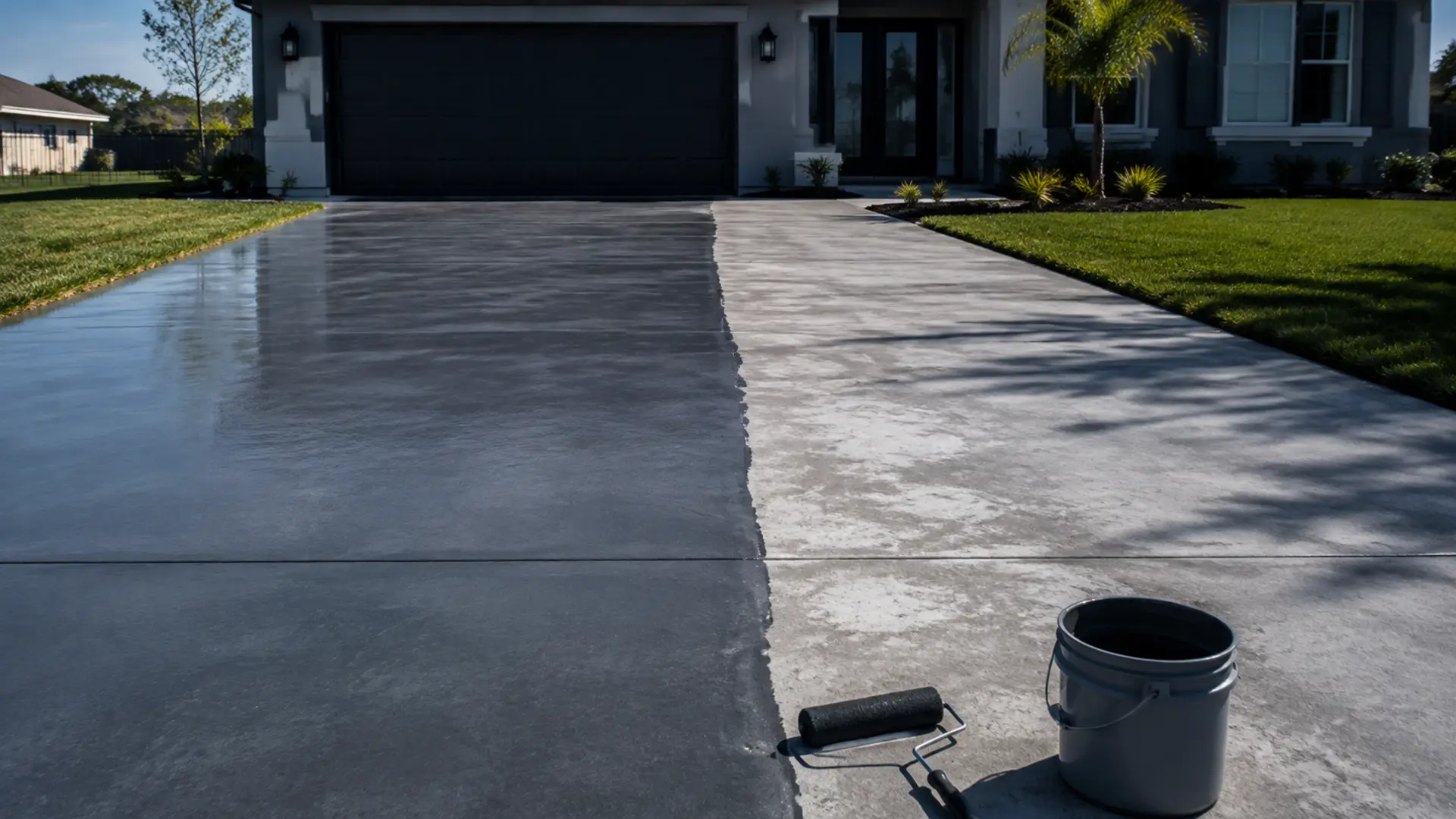 Concrete Driveway Sealing