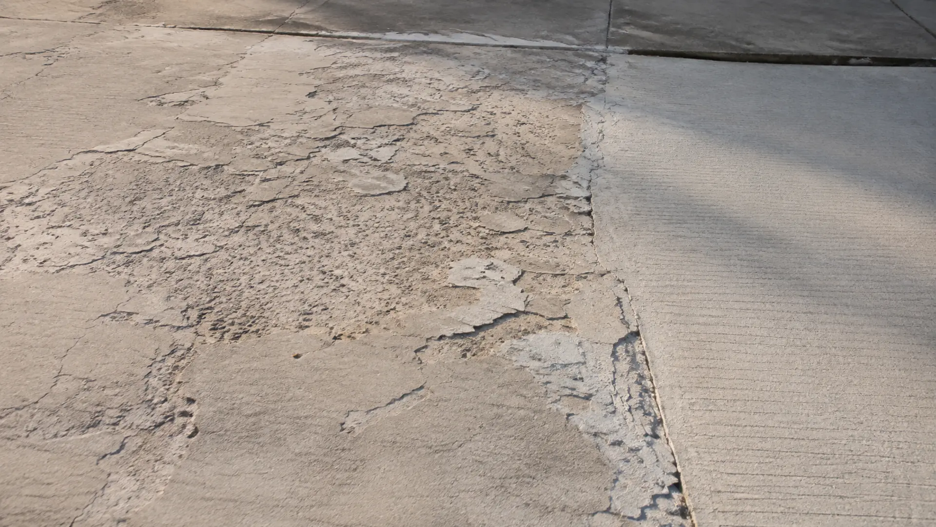 Driveway Spalling Repair