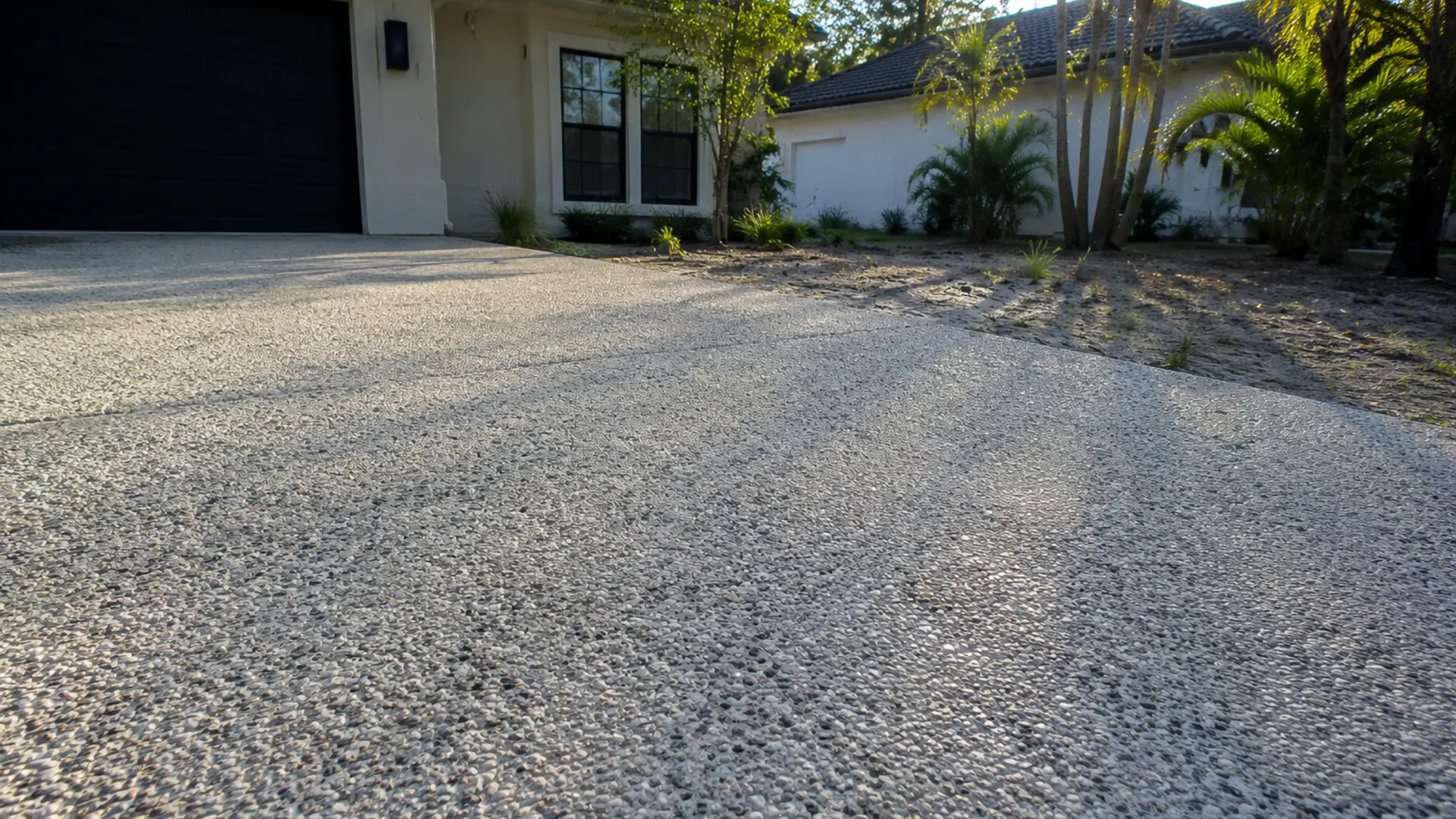 Exposed Aggregate Driveway
